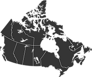 Carte géographique générique du Canada