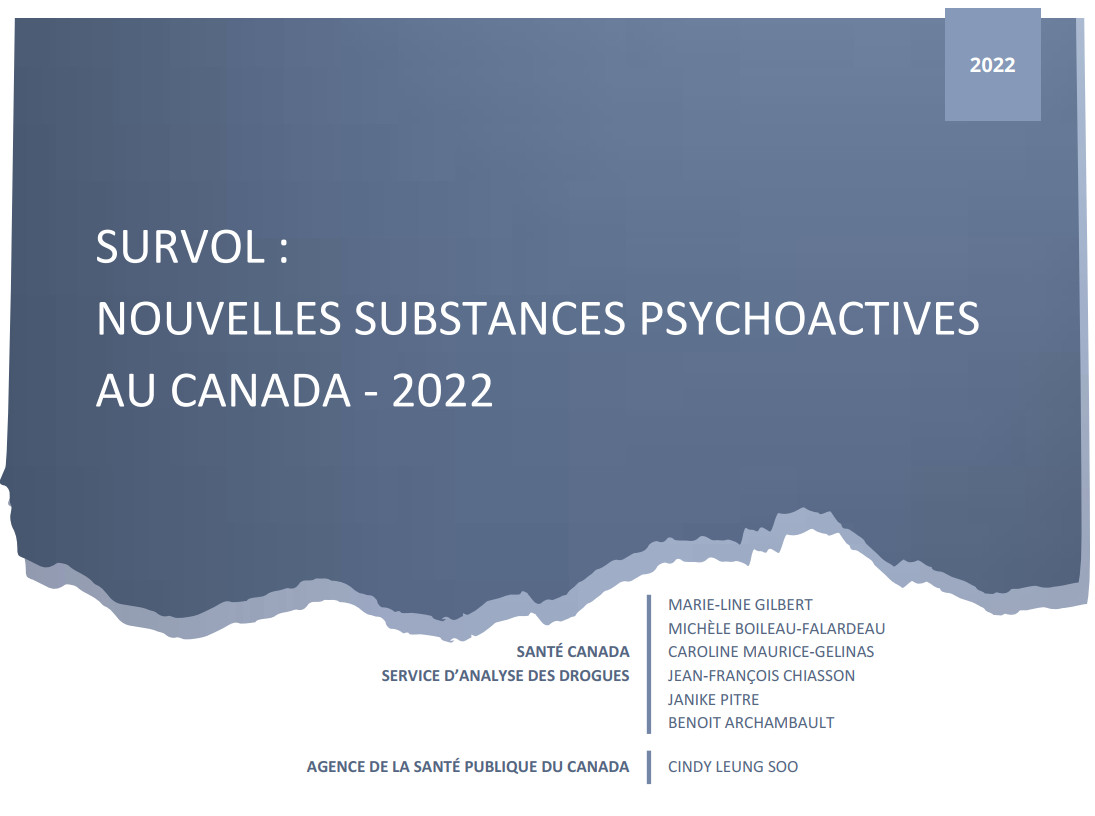 Survol : Nouvelles substances psychoactives au Canada - 2022