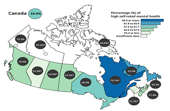 Santé mentale au Canada durant la pandémie de COVID-19